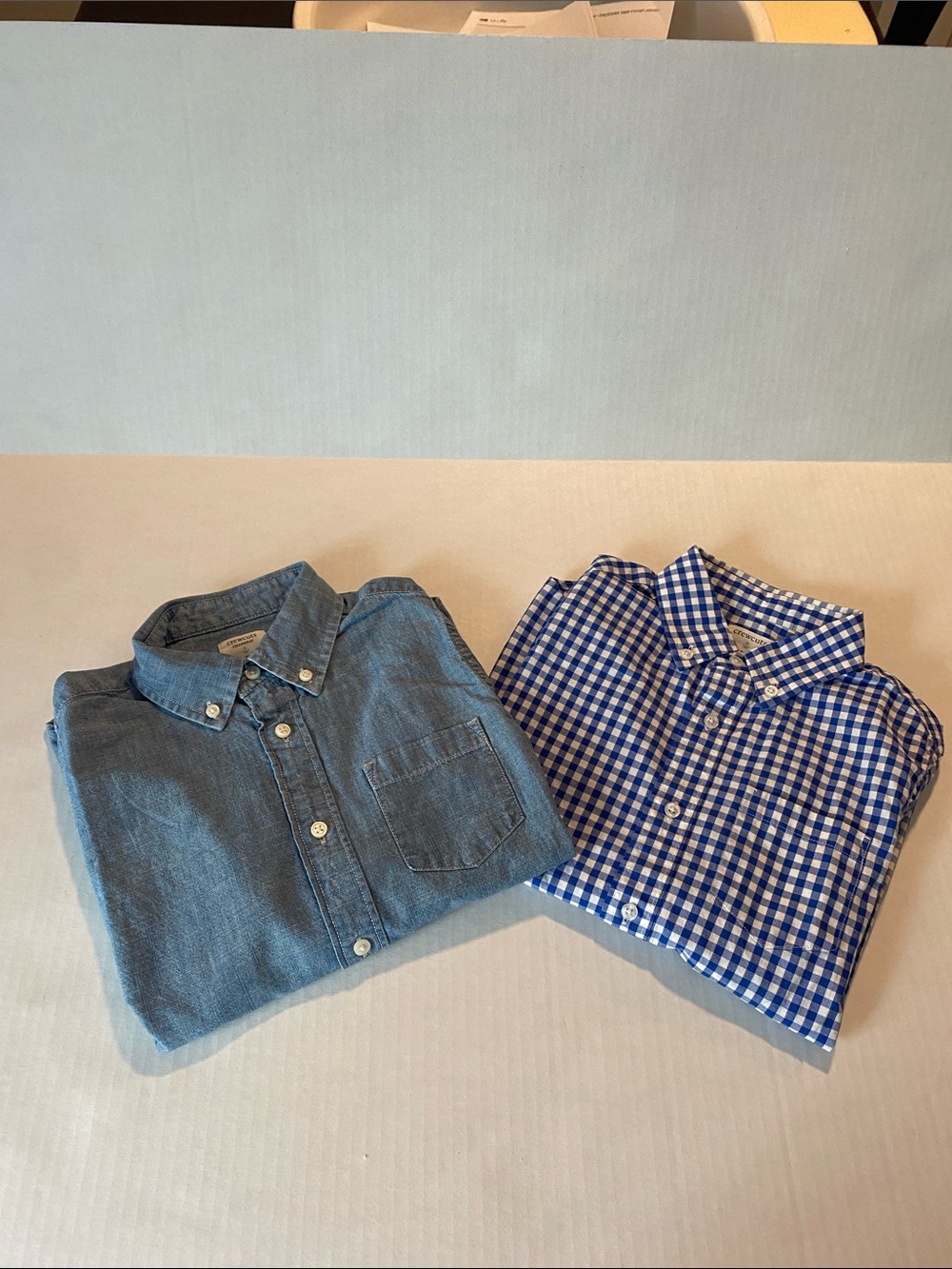 Crewcuts shirts Size 6-7